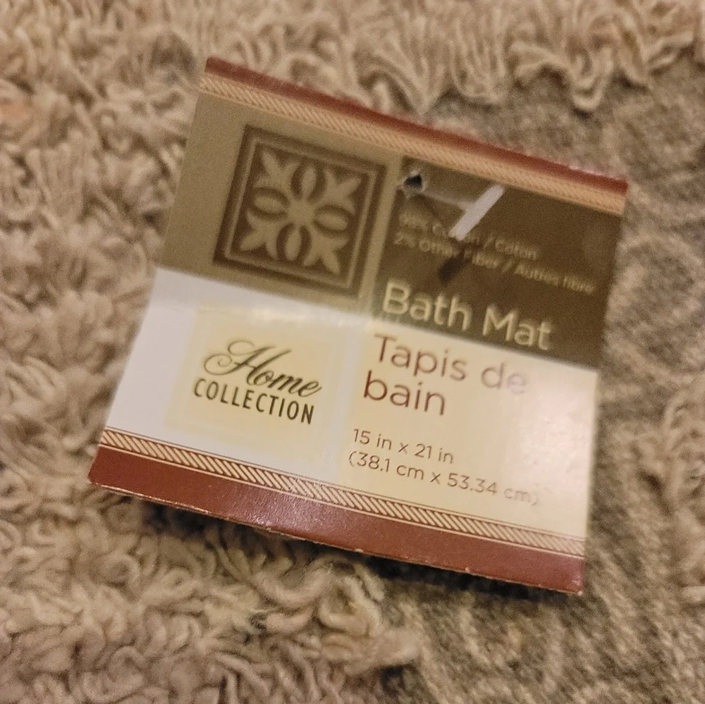 Home Collections set of 3 bath matts